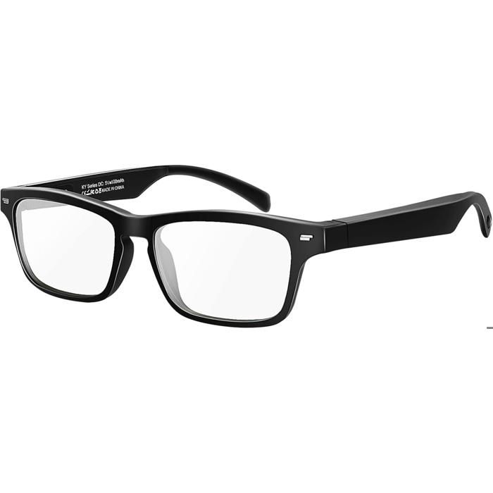 Lunettes Intelligentes Smart Glasses Wireless Bluetooth IP5 Waterproof Bone Conduction Sound (Music&Call) for All Smart Devices Lunettes Intelligentes Smart Glasses Wireless Bluetooth IP5 Waterproof Bone Conduction Sound (Music&Call) for All Smart Devices