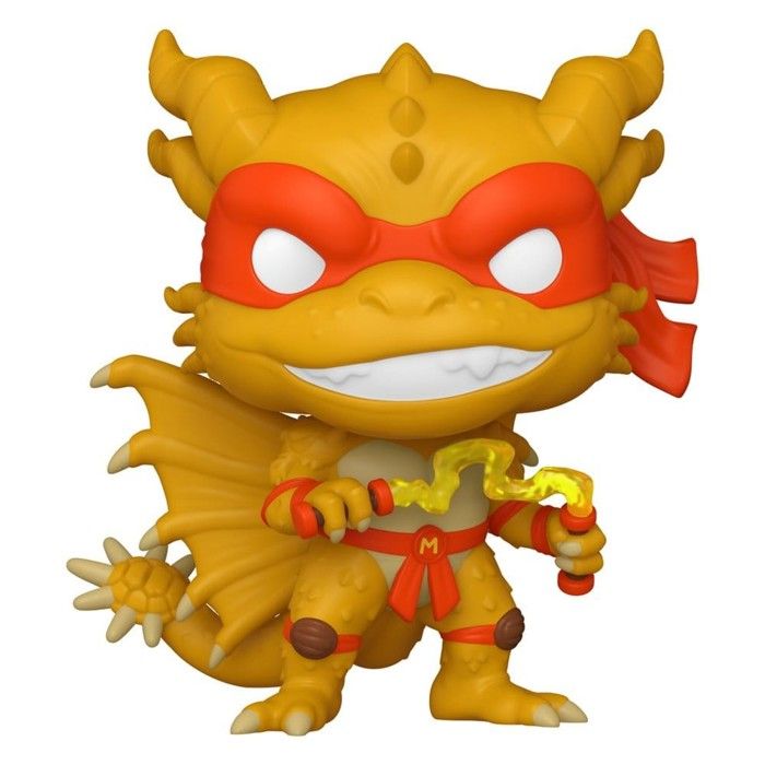 Funko Godzilla x Turtles POP! Animation Vinyl figurine Michelangelo X Ghidorah 9 cm - vue 9