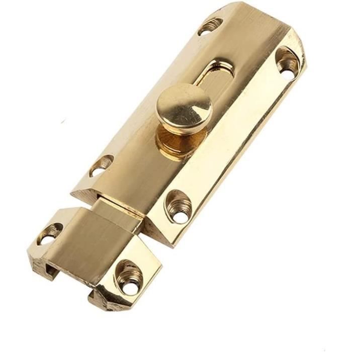 Lot De 8 Verrous Coulissants En Laiton Poli 150 Mm – La Quincaillerie Design Pour Vos Portes