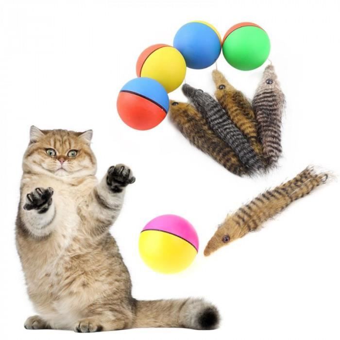 Chien Chat Castor Belette Chiot Roulant Jouer Aleatoire Vivant Animal Jouet Saut Balle Belle Interactif 01 Cdiscount