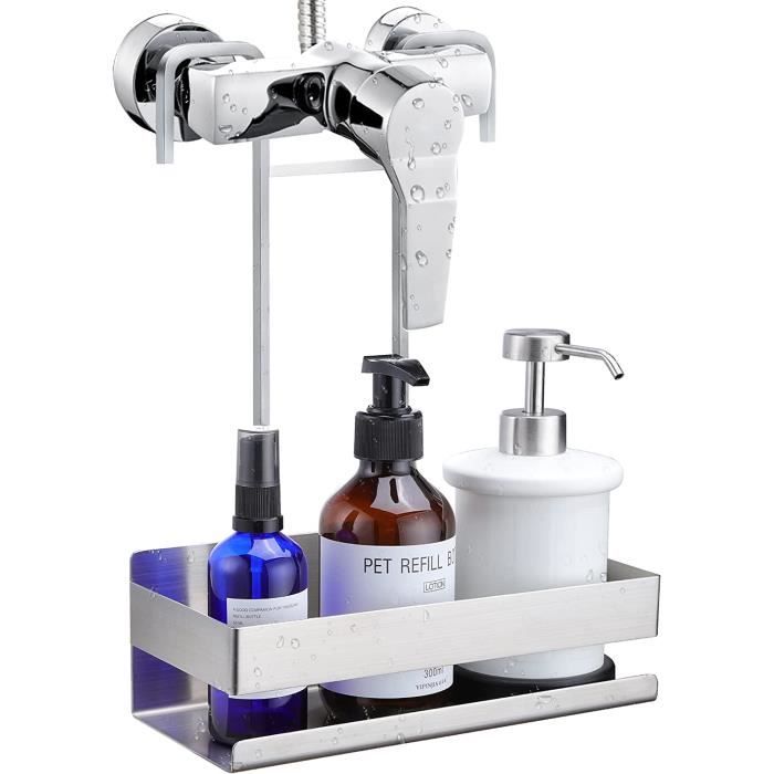 Kindrino Serviteur De Douche A Suspendre En Aluminium Étagère De Douche