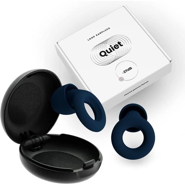 Bouchons d'oreille en silicone souple pour dormir, protection d