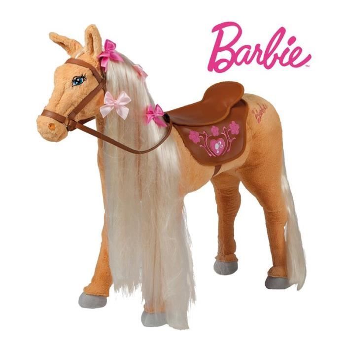 Barbie - BJX85 - Poupée - Barbie Et son Cheval Tawny - Cdiscount Jeux -  Jouets