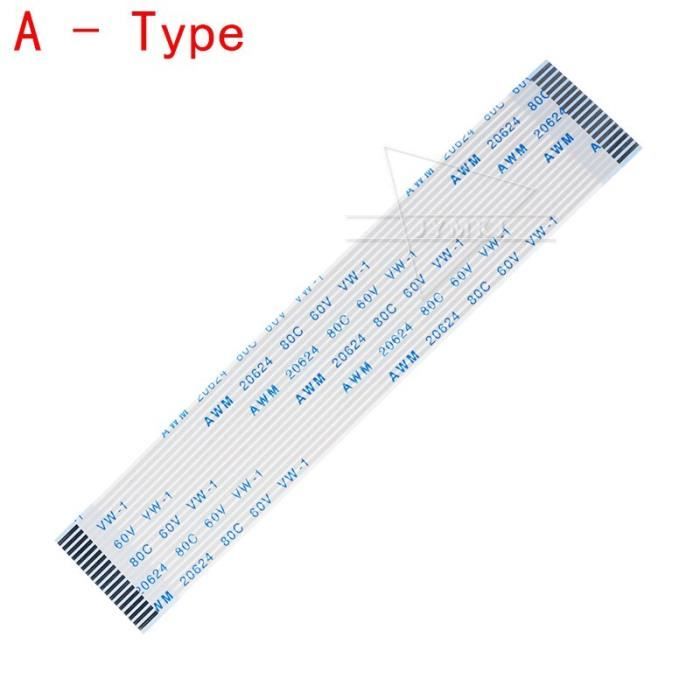 FFC Cable 0.5mm Pitch 30 Pin 150mm Flat Ribbon Cable for LCD Screen B Type 2pcs