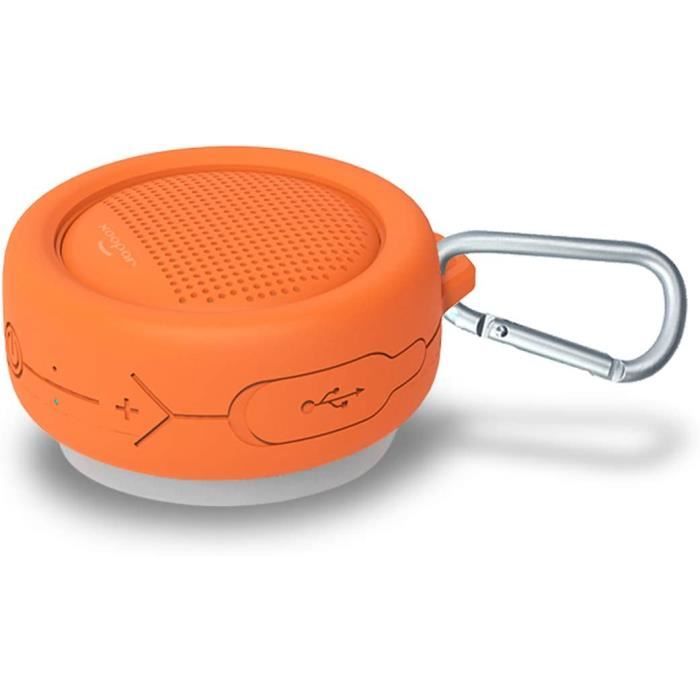 Enceinte Bluetooth Waterprooof Pour La Douche La Piscine Et La Plage Splash Ip65 Certifiée