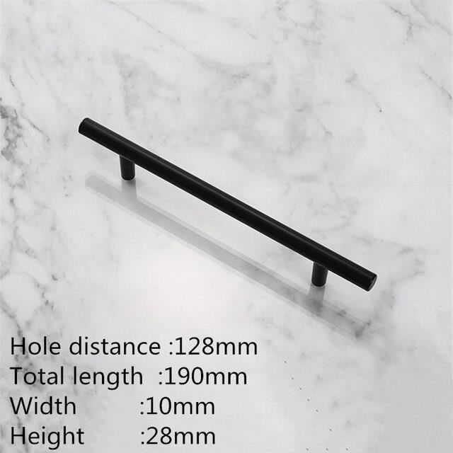 Poignée De Meuble Viefe Noire Style Antique - Modèle U 0056 - Plusieurs Tailles Dispo