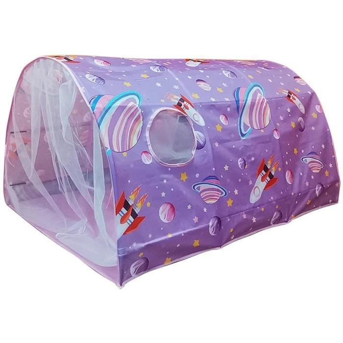 Tente De Jeu Intérieur Pour Enfants - Maison De Jeu Avec Drapeaux, Pour Chambre Fille Ou Garçon