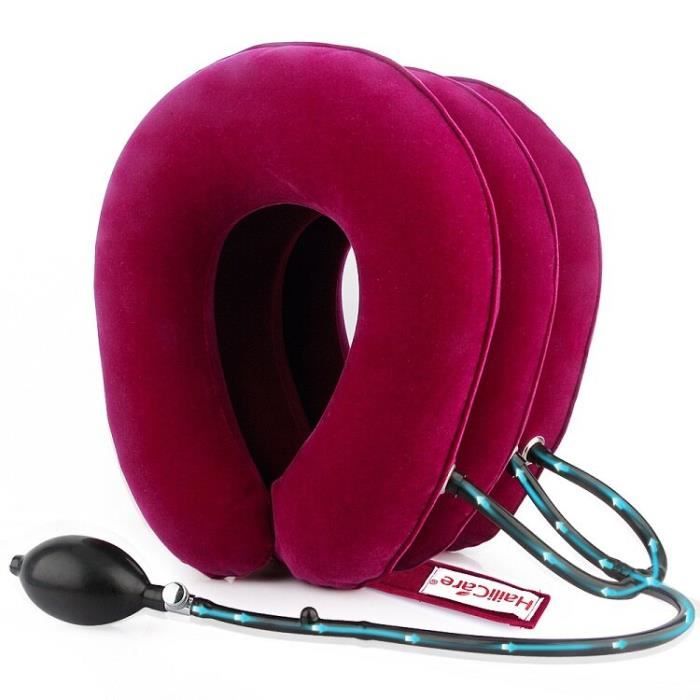 Oreiller Gonflable De Voyage Toulifly - Coussin Cervical U Ergonomique, Léger Pour Avion/Voiture (Bleu)