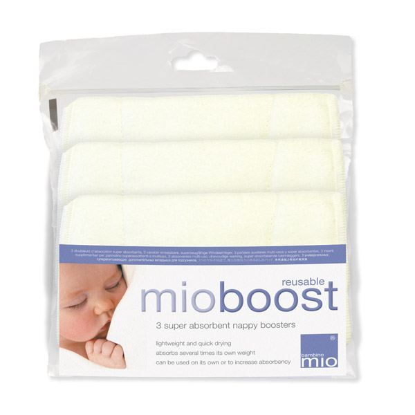 Inserts pour couches lavables - BAMBINO MIO - Mio Boost - Absorption élevée - Léger - Séchage rapide