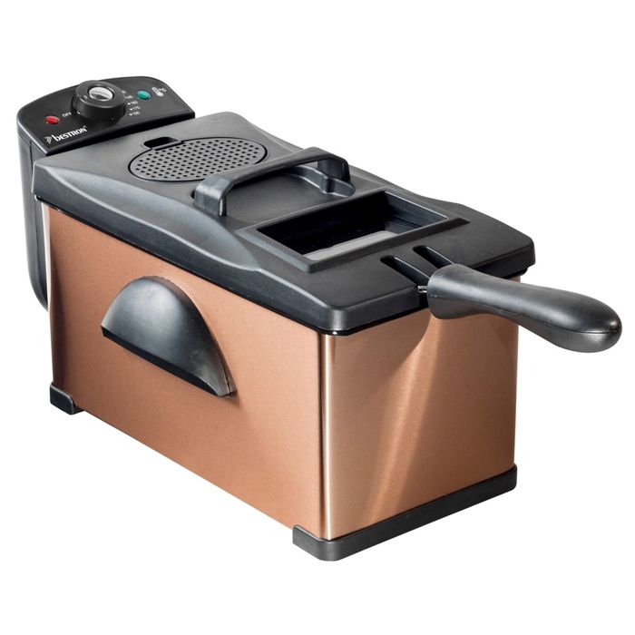 Friteuse inox avec panier Deep Ustensiles gras Fry Cuisine Cuisson Outils