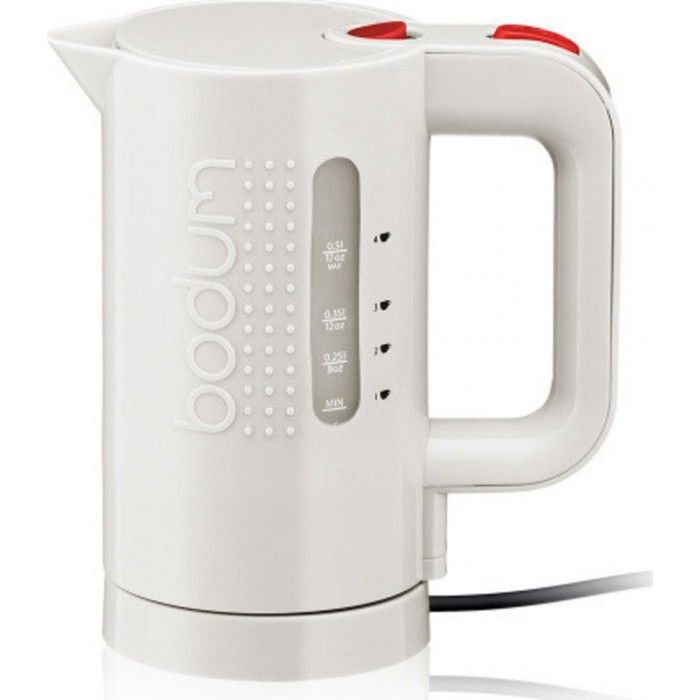 Bodum 11451 913EURO Bistro Bouilloire electrique 0.5 L Blanc