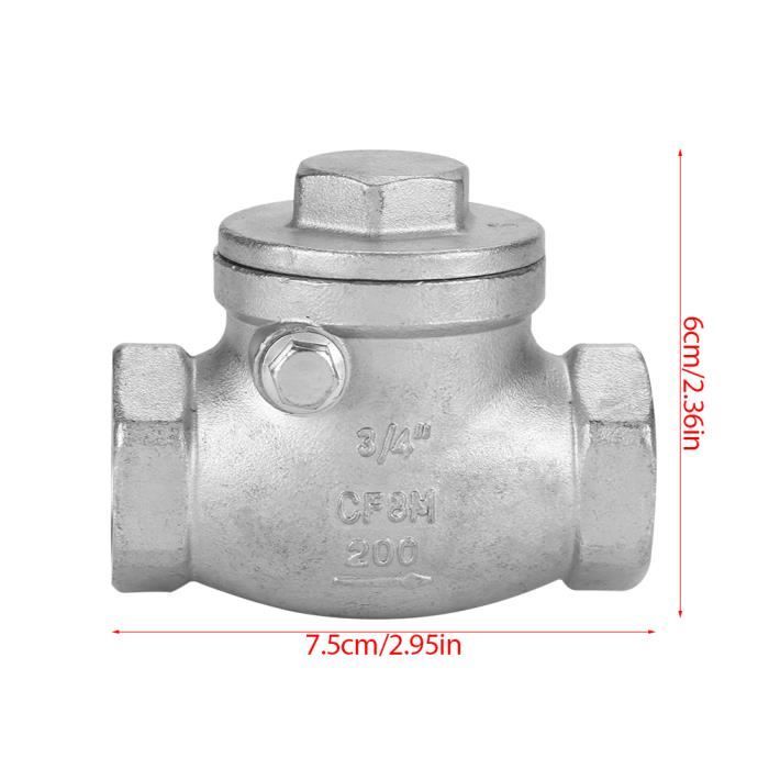 Clapet anti-retour 1/2 - tuyau 8x10 mm - Pour compresseurs monobloc