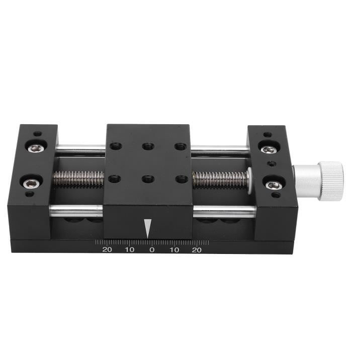 Plateforme De Réglage Fin Manuel SEMX60-AC - 60x60mm - Précision 0.01mm - Pour Instruments Optiques