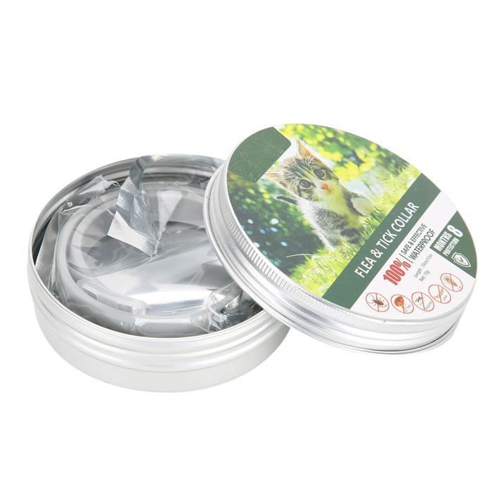 Comparer les prix de Collier anti-puces anti-tiques pour animaux de compagnie à l'huile essentielle, collier anti-moustique, chien TPE pour animal de