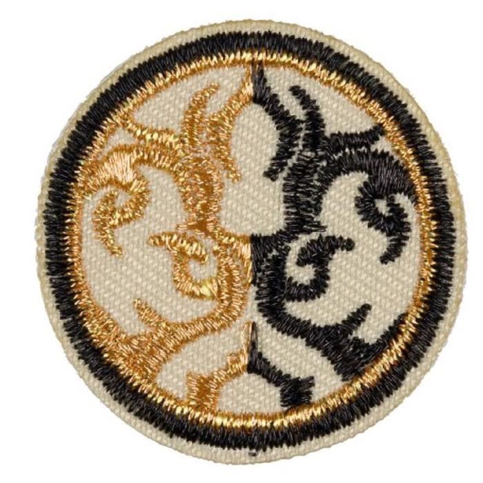 Ecusson Thermocollant - FILOUFACE - 3 Petites Étoiles - Rouge - 3 X 3