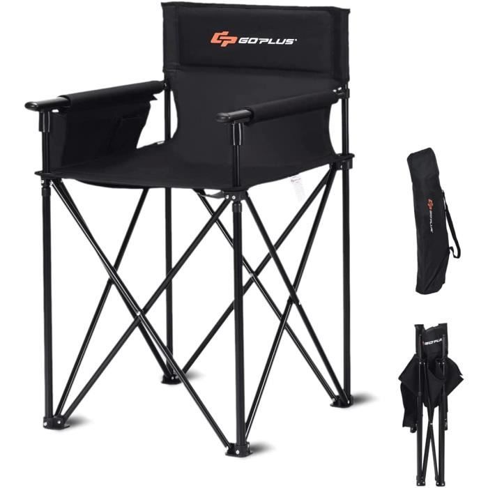 Tabouret Pliant De Camping Meteor REST - Léger, Portable, Résistant Jusqu'à 80 Kg - Idéal Rando, Pêche, Jardin