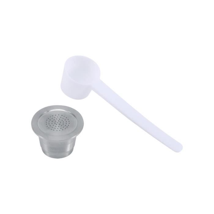 Capsule Réutilisable SealPod Pour Nespresso Original – Acier Inoxydable – Compatible Pixie, Inissia, Etc. – Pack Démarrage Avec 100 Couvercles - 10