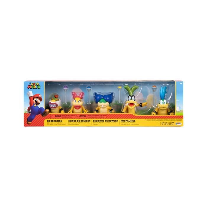 Coffret Figurines Nintendo Mario et Bowser SUPER MARIO