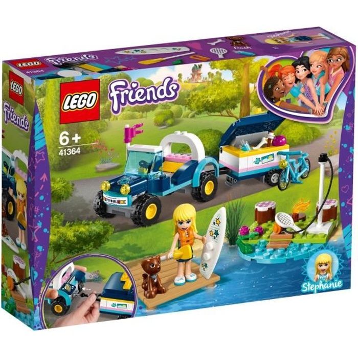 LEGO® Friends 41364 Le buggy et la remorque de Stéphanie