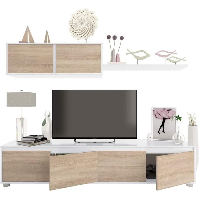 Ensemble Meuble TV scandinave ALIDI