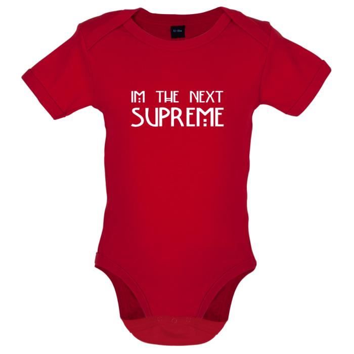 I M The Next Supreme Marrant Bebe Body Rouge Cdiscount Pret A Porter