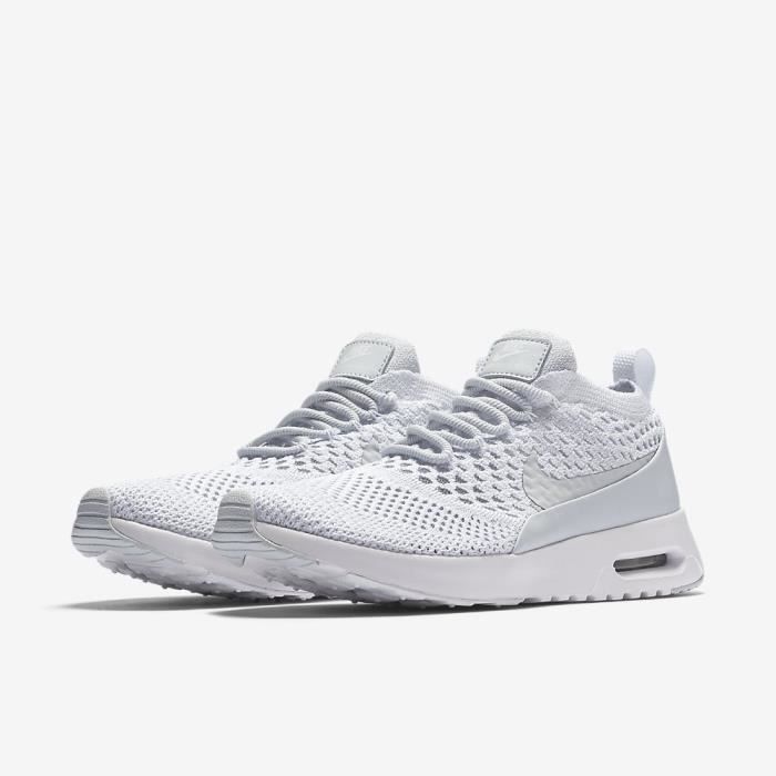 air max thea blanc noir