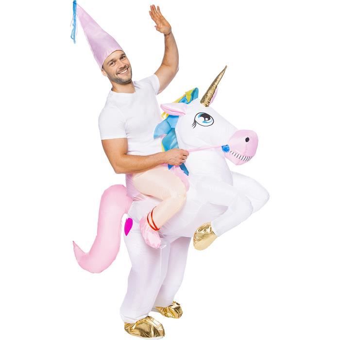 Costume Licorne Gonflable Homme