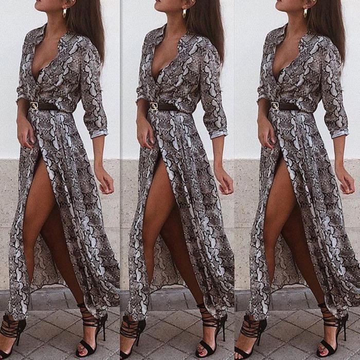 robe en serpent
