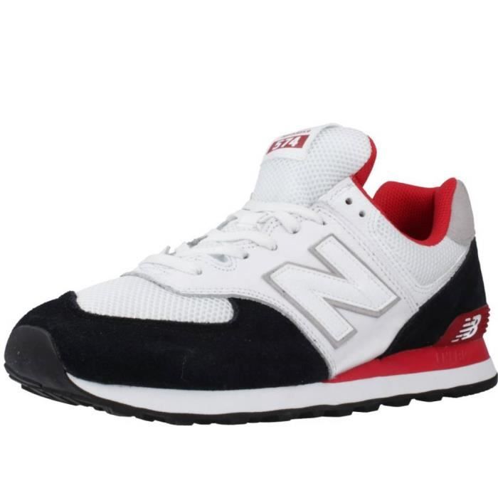 new balance 574 rouge et blanche