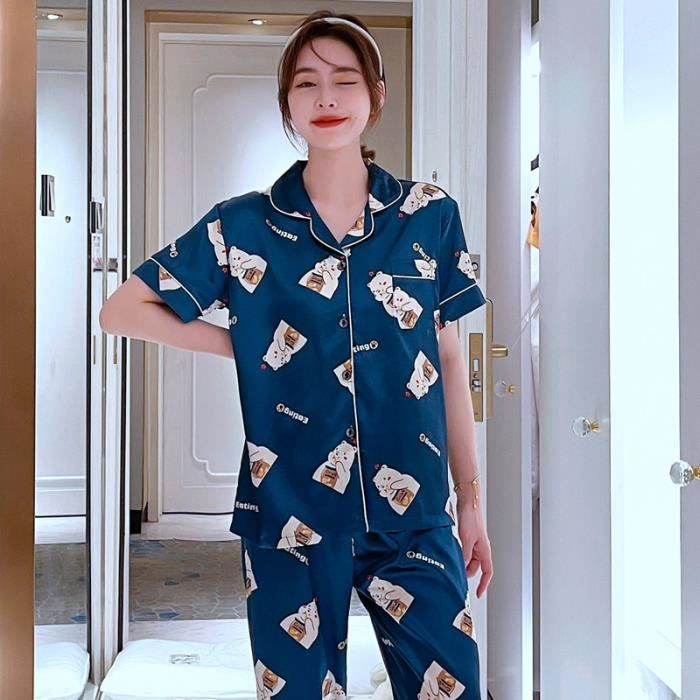 Pyjama Personnalisé Avec Photo - Pantalon Pyjama Homme/Femme, Cadeau Drôle Pour Famille/Amis