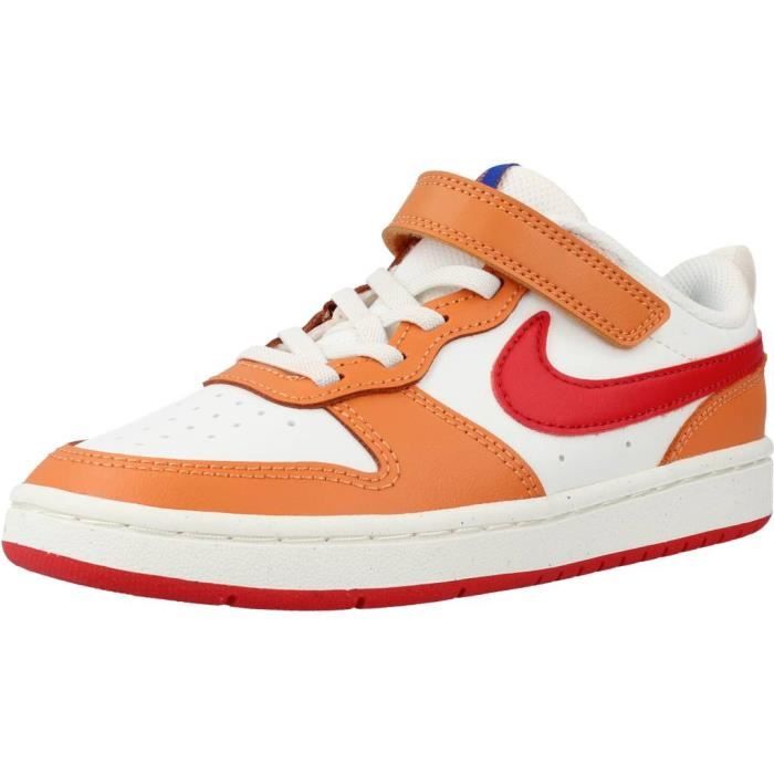 basket nike blanche et orange