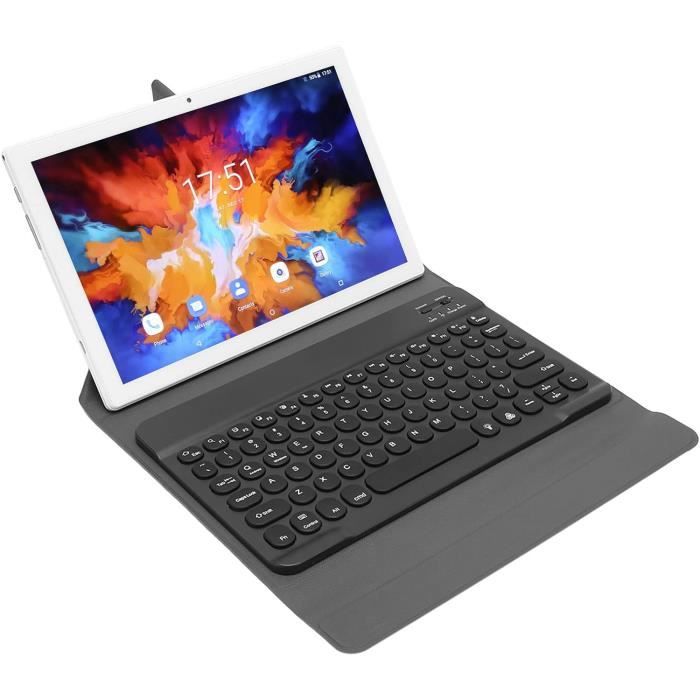 Tablette 10,1 Pouces Android 11, Tablette Octa Core Avec Clavier Bt, 12 ...