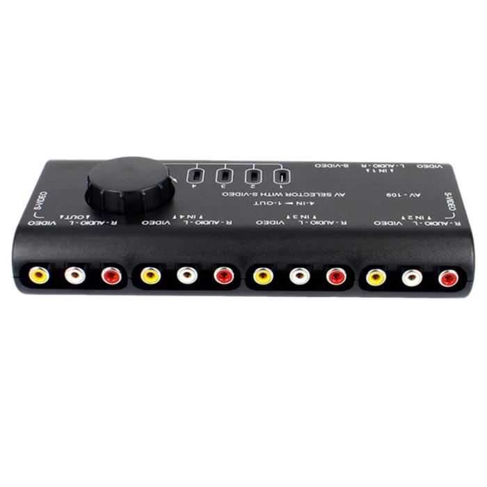 Boîte De Commutation Manuelle DB25 ABCD 4 Voies - Modèle 1354