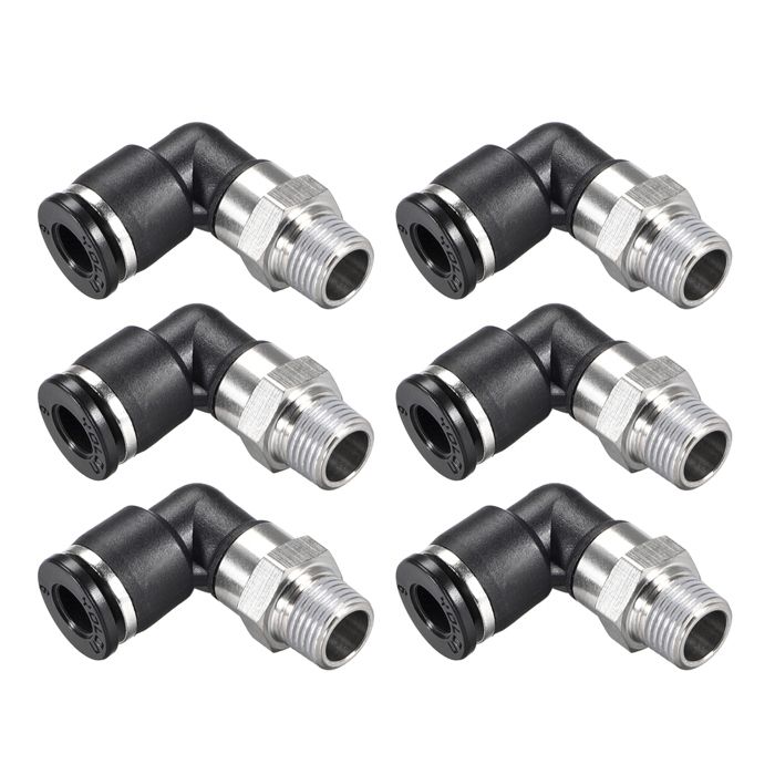 Lot De 10 Bouchons Filetés Mâles BSPP En Acier Inoxydable 304 - Taille 1/2 Pouce, Tête Hexagonale, Pour Tuyauterie Et Raccords - 7