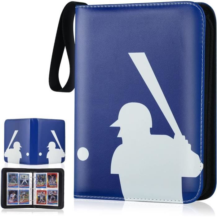 Classeur Pour Cartes De Collection 900 Pochettes - 50 Pages Noires - Parfait Pour Cartes Pokémon, Sportives, Ou Photos