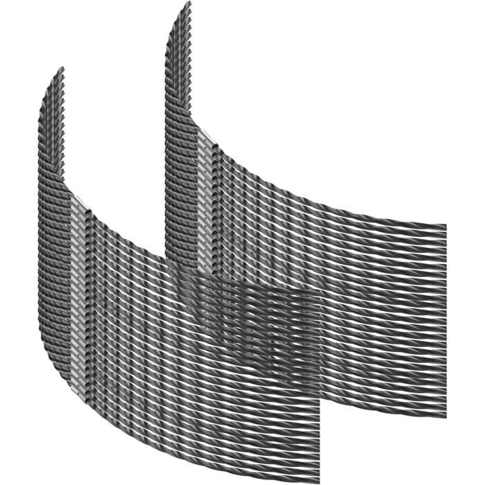 MEISO 10 Stück Ersatz-Schneidfäden Für Bosch AFS 23-37 – 3,5 Mm × 37 Cm, Extra Stark, Nylon
