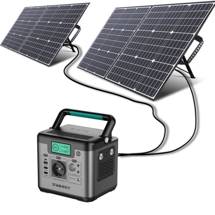 Kit De Panneaux Solaires 800W Avec Ondulateur Et Prise Murale