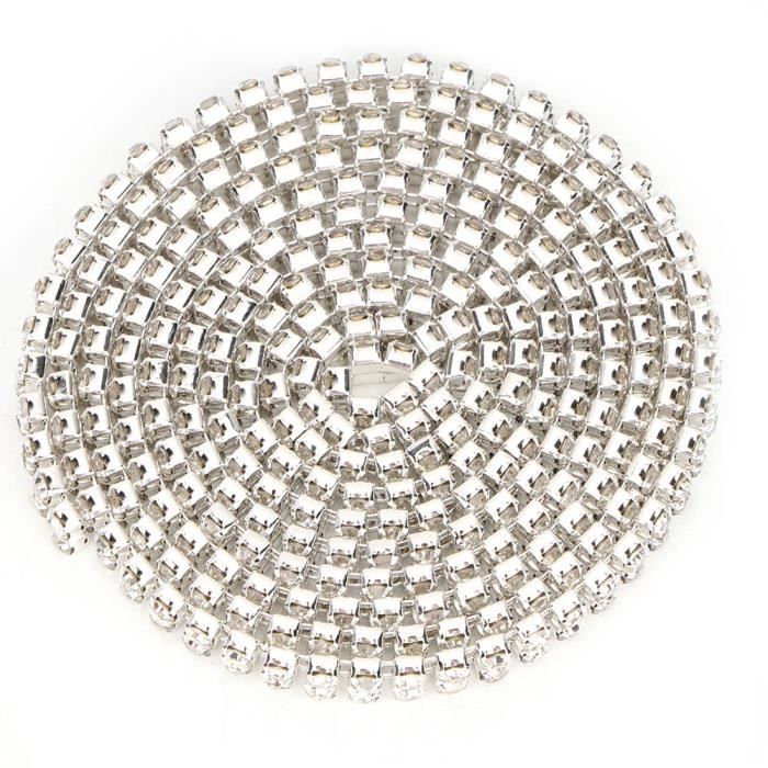 Chaîne Strass En Ruban Pour DIY - Artisanat Et Création De Bijoux - Q6390f1ae9a450UQG2MRR3
