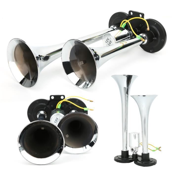 Air Pump Compresseur D'air Compresseur Pompe Air De Klaxon De Pompe Air Moteur Rouge Kit