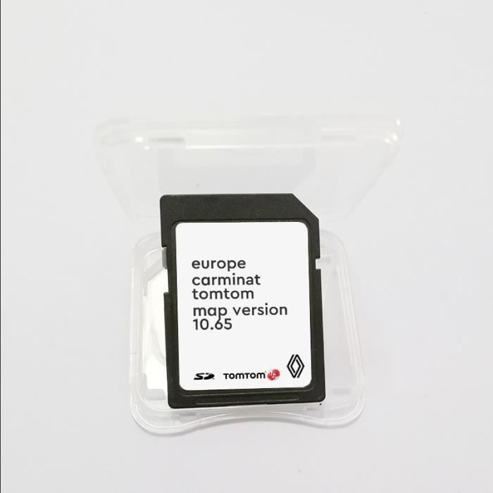 Carte SD GPS Europe 2021 10.65 Renault TomTom Carminat Cdiscount Auto