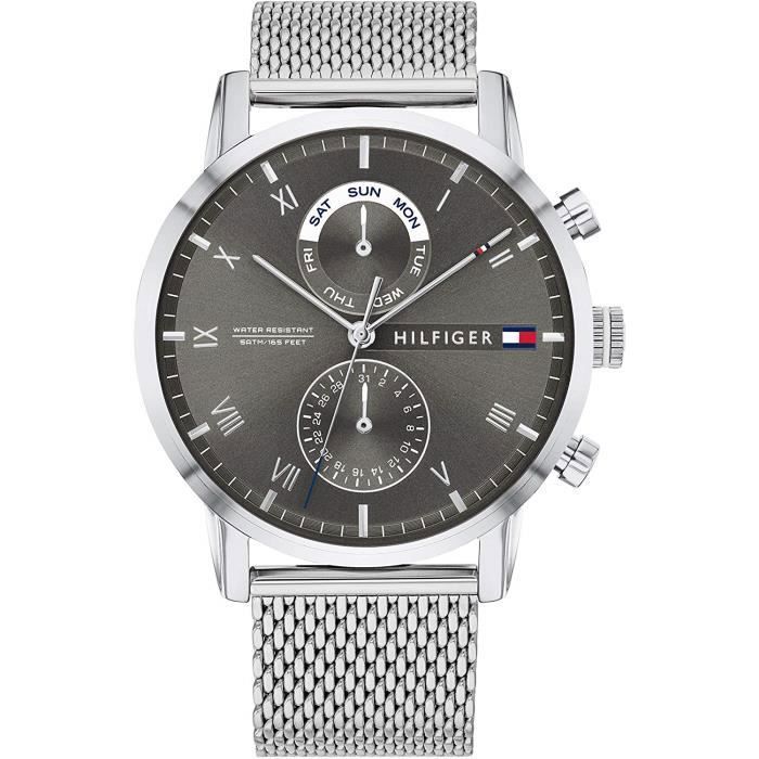 Tommy Hilfiger Homme Analogique Quartz Montre avec Bracelet en Acier  Inoxydable 1710402 7667 , - Achat/vente montre - Cdiscount