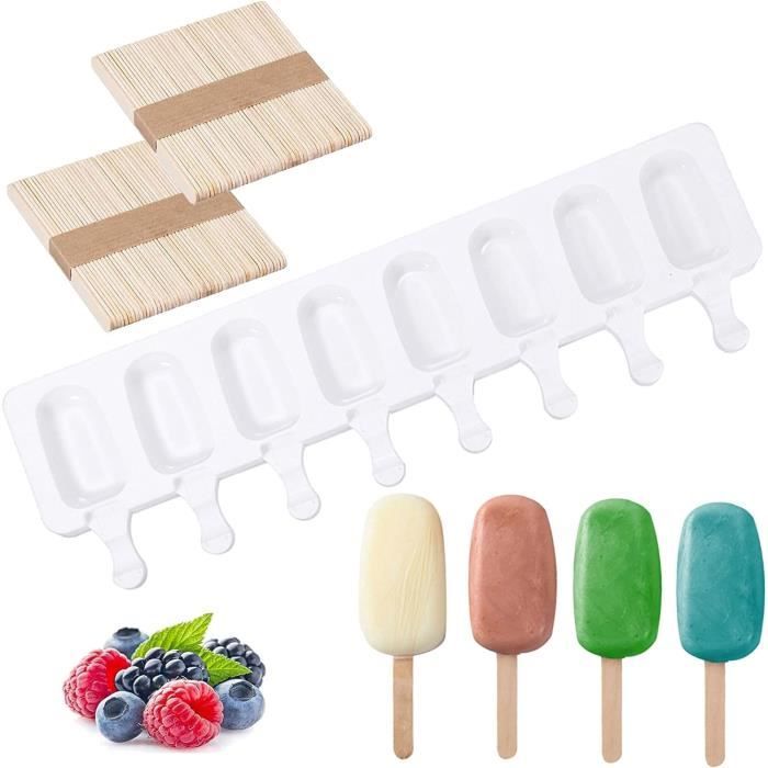 Congelé En Silicone Popsicle,Moule À Sucette Glacée,Moule À Crème ...