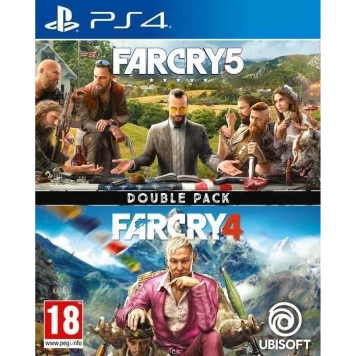 UBISOFT FAR CRY 4 & FAR CRY 5 DOUBLE PACK PLAYSTATION 4 - vue 2