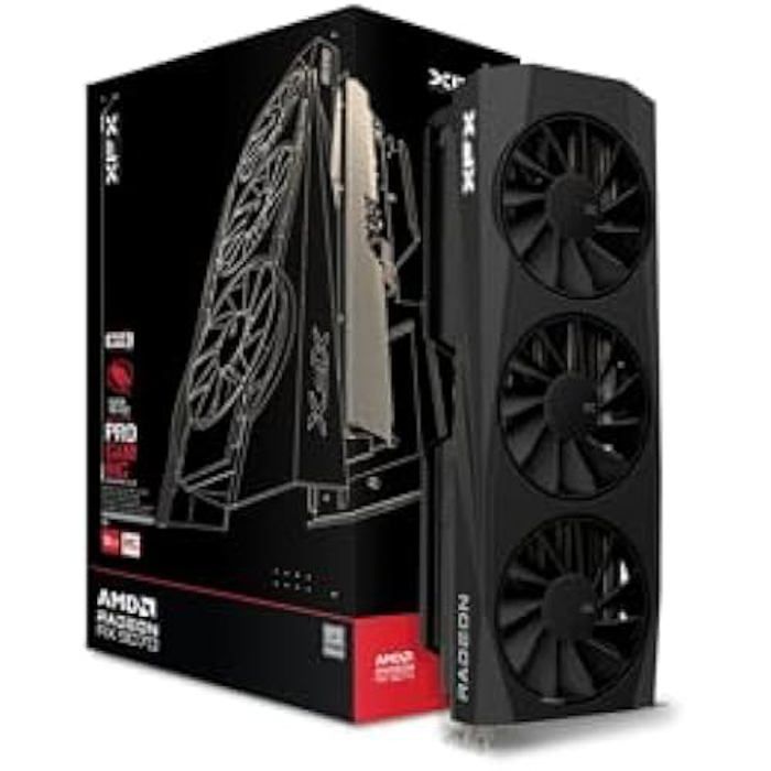 Carte graphique – XFX – Radeon RX 9070 OC Gaming – 16 Go GDDR6 – HDMI et 3xDP – AMD RDNA™ 4