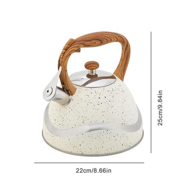Bouilloire De Camping 1L En Acier Inoxydable – Rapide, Résistante à La Chaleur, Pour Poêle à Bois Ou Feu De Camp, Parfaite Pour Le Plein Air