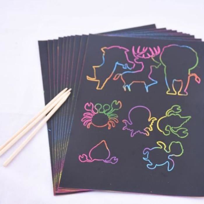 Jouets À Gratter Pour Enfants, Jouets À Gratter Rampants Lumières