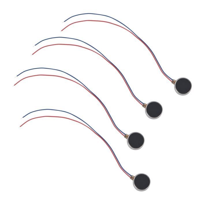 Lot De 10 Mini Moteurs Vibrants 3V - Micro Moteur DC Pour Téléphone, Pagers Et Projets DIY