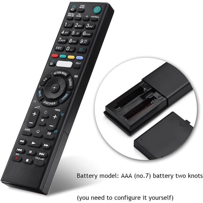 Télécommande Sony RMT-TX102D Pour Smart TV | Télécommande D’origine Occasion Garantie