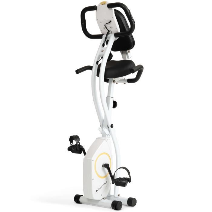 Vélo D'appartement Pliable SportPlus - 24 Niveaux De Résistance, Siège Avec Dossier, Mesure Du Pouls, Silencieux Et Sans Entretien - 6