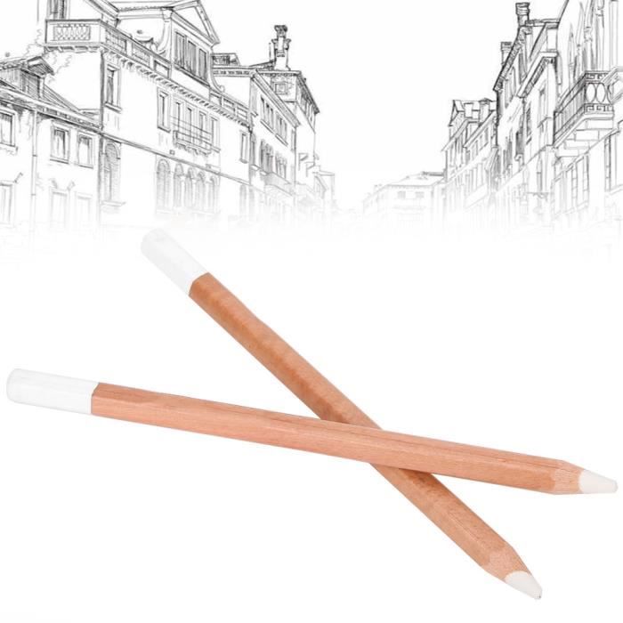 Crayon blanc dessin, 3 pièces crayon blanc crayon de charbon de bois blanc  esquisse professionnelle stylo surligné crayons à dessin non toxiques  outils pour fournitures d'art : : Fournitures de bureau